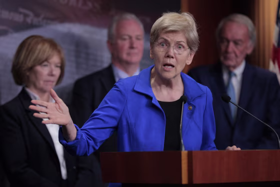 Sen. Elizabeth Warren.