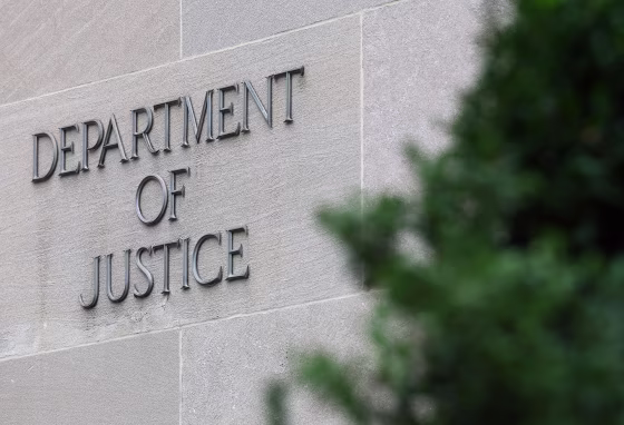 The Justice Department building in Washington.