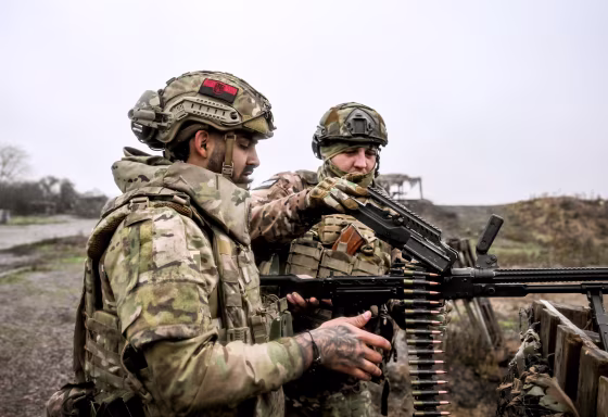 Shooting and tactical drills at Ukraine?s 102nd Territorial Defence Battalion