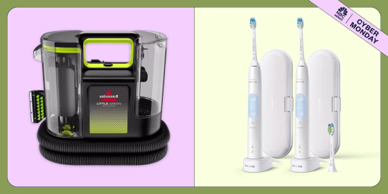 Find discounts on top brands — including Dyson, Apple, Bissell and more.