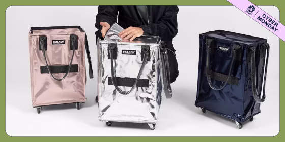 The Hulken bag, which comes in three sizes, can hold up to 66 pounds. 