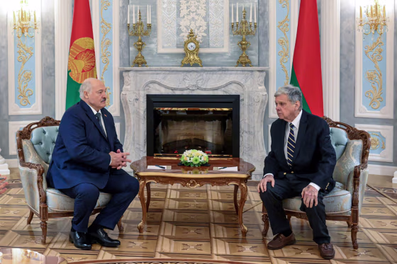 Image: BELARUS-US-POLITICS-DIPLOMACY
