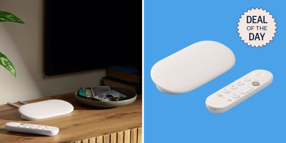 The Google TV Streamer (4K) is fast and easy to use, and it comes in two subtle colors.