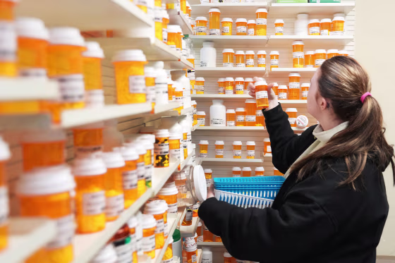 Inside A Pharmacy As Trump Threatens Pharmaceutical Tariffs