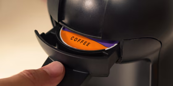 The coffee pods, also called K-Cups, were mislabeled as decaf.