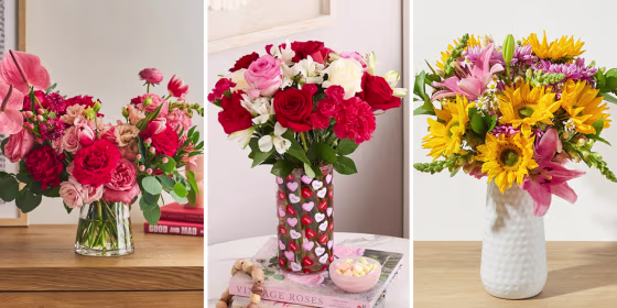 Some of our favorite flower delivery services are 1-800 Flowers, Bouqs and Farmgirl Flowers.