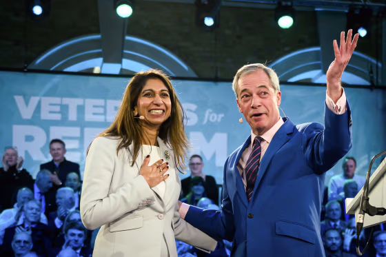 Reform UK Launches 'Veterans for Reform' During A Press Conference In London