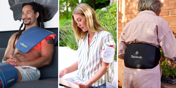 Red light therapy devices for recovery come in many forms, and often focus on specific parts of the body.