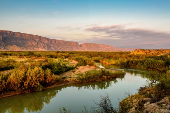 Early Morning Along the Rio Grande