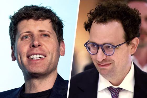 Sam Altman; Dario Amodei.