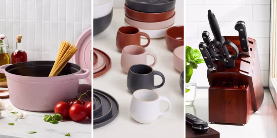 Retailers like Target, Williams Sonoma, Amazon and Nordstrom all have a number of kitchen items on sale.