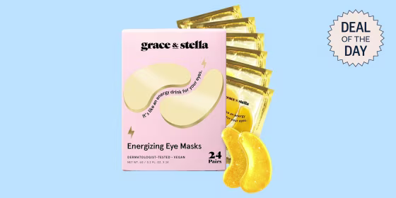 Grace & Stella’s eye masks are our favorites to treat under-eye puffiness, dark circles and dryness.