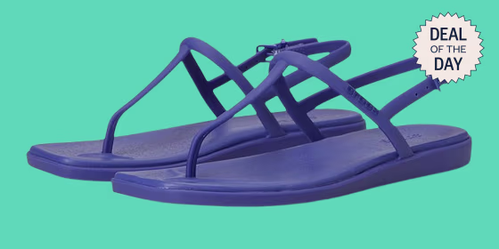 Crocs has several deals on sandals and flip flops ahead of spring sales.
