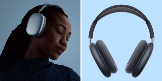 AirPods Max 2 come in five colors, including blue (pictured).