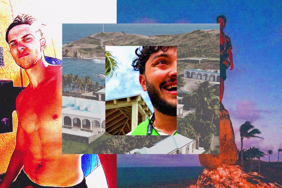 Little St. James has become a hot spot for content creators hoping to go viral.