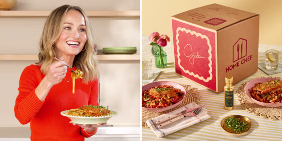 Home Chef is rolling out two co-branded recipes each week with De Laurentiis through April 24.