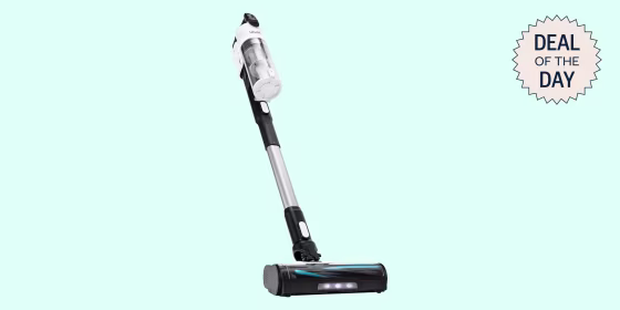 Levoit's cordless vacuum also converts to a handheld for quick cleaning jobs.