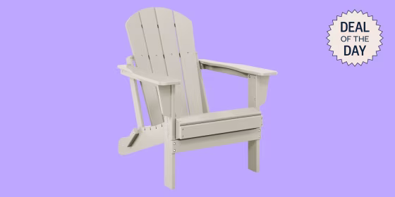 he chair is made of UV- and fade-resistant material, so it’s safe to keep under the sun.