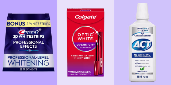 Over-the-counter teeth whitening treatments are weaker than professional treatments at a dentist’s office, so it takes longer to see results.