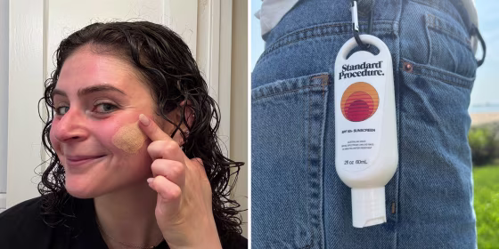 Dermatologists recommend looking for broad-spectrum protection and at least SPF 30.