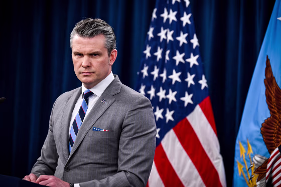 Defense Secretary Pete Hegseth 
