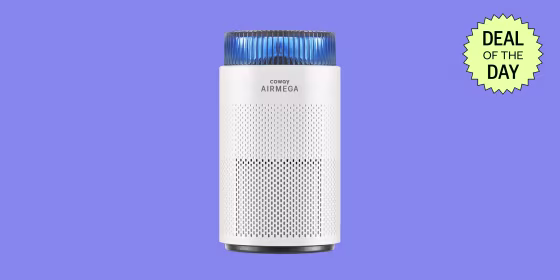 Only the white colorway of the Coway Airmega 100 is on sale right now.
