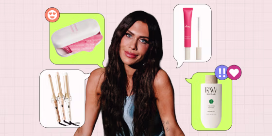 Jessi Draper, ‘The Secret Lives of Mormon Wives’ star says some of her favorite products are Raw Sugar’s hair care, JZ Styles’ curling irons, The Skinny Confidential’s mouth tape and Dae’s taming wand.
