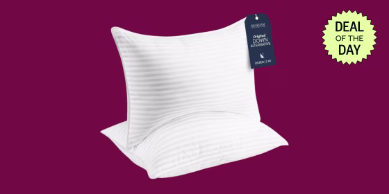 The Beckham Hotel Pillows have more than 176,000 perfect ratings on Amazon.

