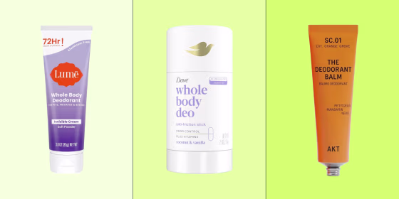 Whole body deodorants are formulated to stop odors from all over your body, not just your underarms.