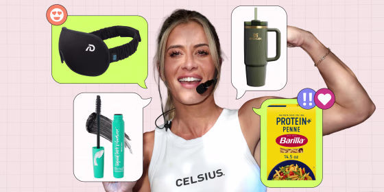 Former Peloton Kendall Toole says some of her favorite things include Celsius, Thrive Causemetics’ mascara, Dream Recovery’s sleep mask, the Stanley Quencher and Barilla Protein+ Pasta.