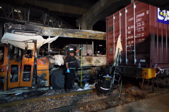 Thailand Train Crash
