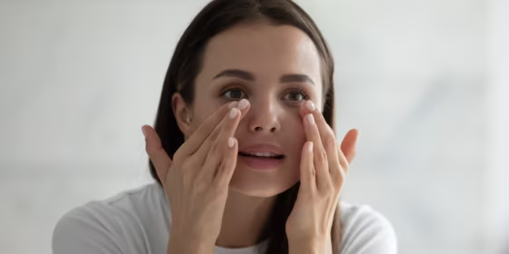 If cosmetic procedures aren’t an option for you, using the right over-the-counter skin care products can help reduce the appearance of dark circles.
