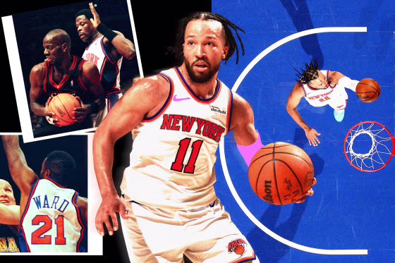 Photo illustration of Jalen Brunson 