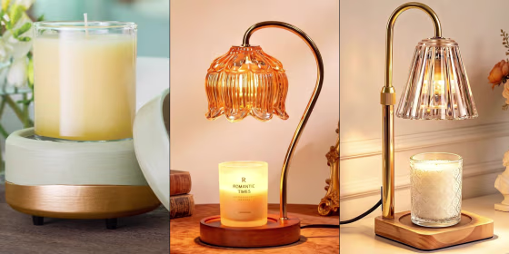 To avoid a fire hazard, it’s best to never burn a candle and use a candle warmer at the same time, according to experts.