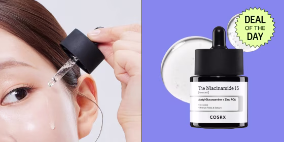 This serum helps control oil, reduce pores, and smooth skin texture.