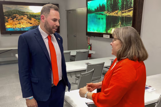 Republican U.S. Senate candidate Jackson Lahmeyer
