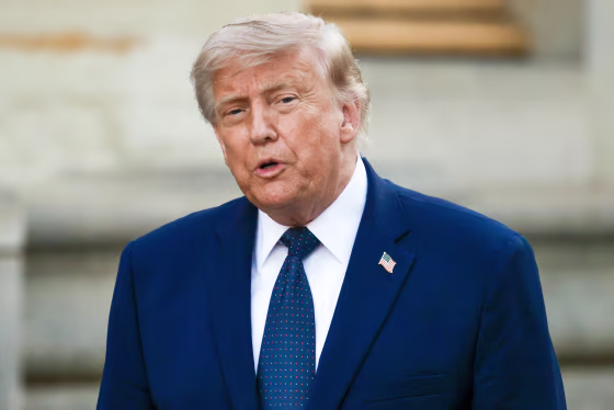 President Trump Dines With Macron At Versailles Following G7 Summit