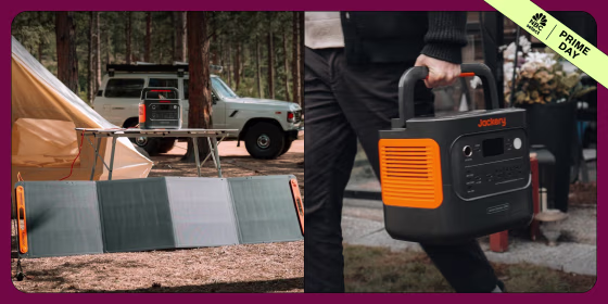 Some power stations come with Jackery’s solar panel to keep you plugged in.