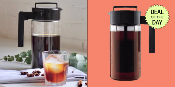 The pitcher is BPA-free and dishwasher-safe for easy cleaning. 