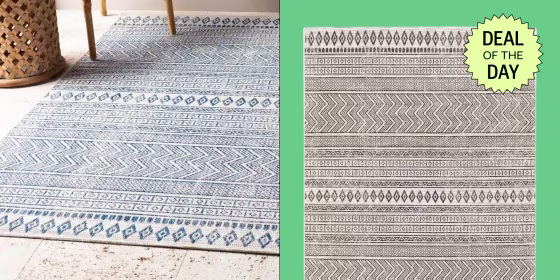 Bed Bath & Beyond is one of the best online stores to find deals on quality outdoor rugs.