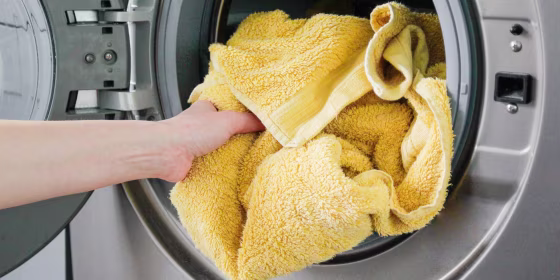 Towels have a tendency to develop mildew and odors, which is why it’s important to clean them thoroughly.