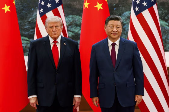 Donald Trump - Xi Jinping meeting in China
