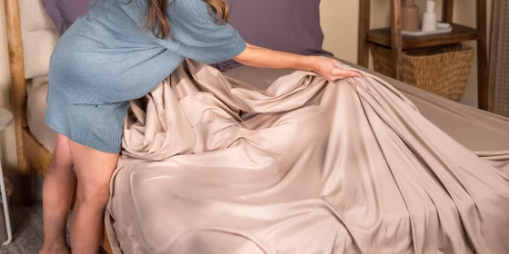 Even if you wash your sheets regularly and they look like they've seen better days, it may be time to replace them.
