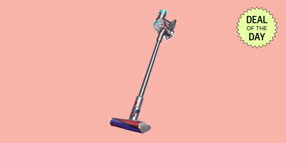 The Dyson V8 Absolute is cordless, tackles pet hair and is lightweight.