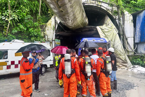 India Tunnel Disaster