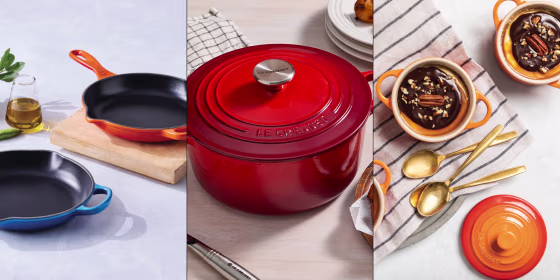 You can save on skillets, Dutch ovens, serving plates and more during the sale.