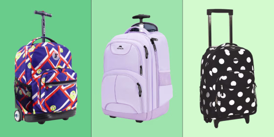 Below, find top-rated rolling backpacks from Jansport, High Sierra, Bagsmart and more.
