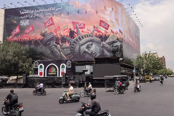 Iran denied any negotiations were taking place with the United States after the US president said new talks would begin on August 3 in an effort to end their war, now in its sixth month. 