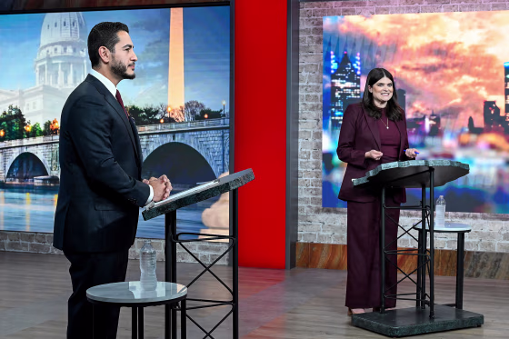 Abdul El-Sayed and Haley Stevens