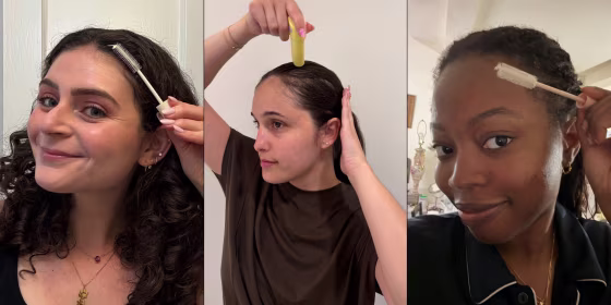 To keep flyaways and frizz at bay all year round, make sure you are using anti-frizz products with proteins and moisturizing ingredients.